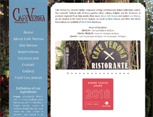 Tablet Screenshot of cafeveronala.com